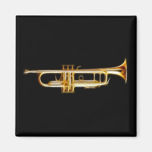 Trompet Brass Horn Wind Musikanlage Magnet