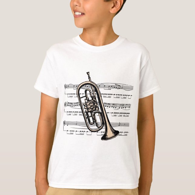 Trompet musical 12 B T-Shirt (Vorderseite)