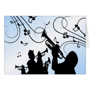 Trompet Section Blue Music