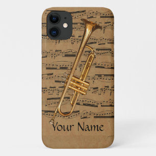 Trompete benutzerdefinierte Musiknoten Case-Mate iPhone Hülle