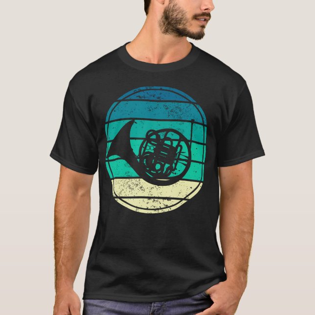 Trompete Blechblasinstrument T-Shirt (Vorderseite)