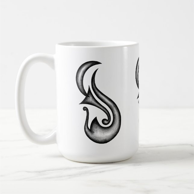 Trompete des Mondes Kaffeetasse (Links)