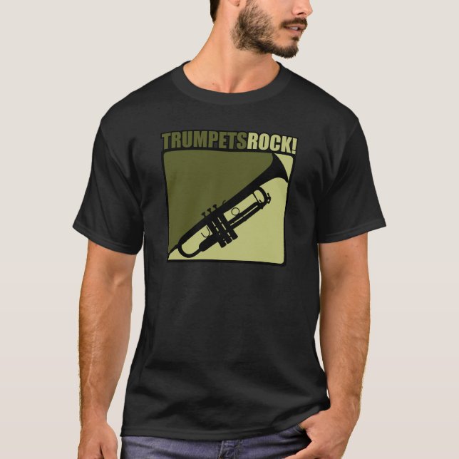 Trompete-Felsen! T-Shirt (Vorderseite)