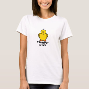 Trompete-Küken T-Shirt