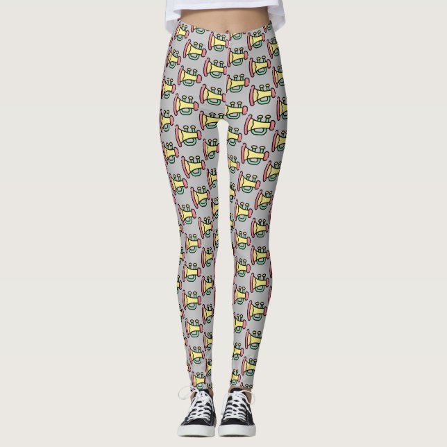 Trompete Leggings (Vorderseite)