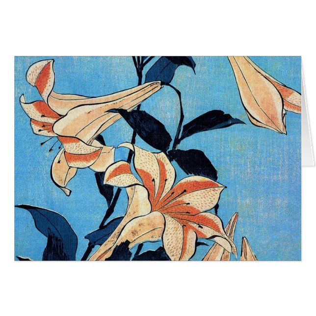 Trompete-Lilien (Vorderseite (Horizontal))