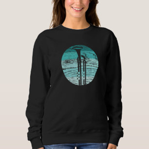 Trompete Retro Vintage für einen Trompetenspieler, Sweatshirt