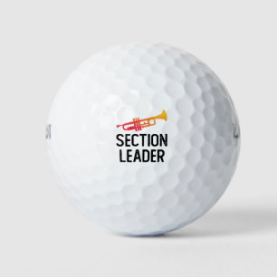 Trompete Section Leader Marching Band Golfball