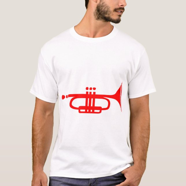 Trompete T-Shirt (Vorderseite)
