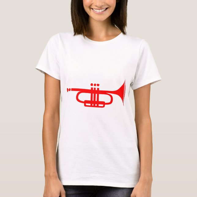 Trompete T-Shirt (Vorderseite)