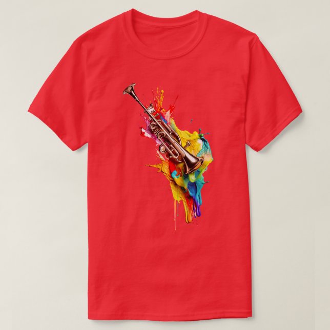 Trompete T-Shirt (Design vorne)