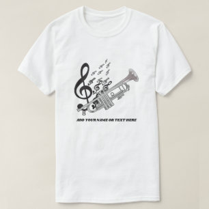 Trompete-Trompeters-Jazz-T-Shirts T-Shirt