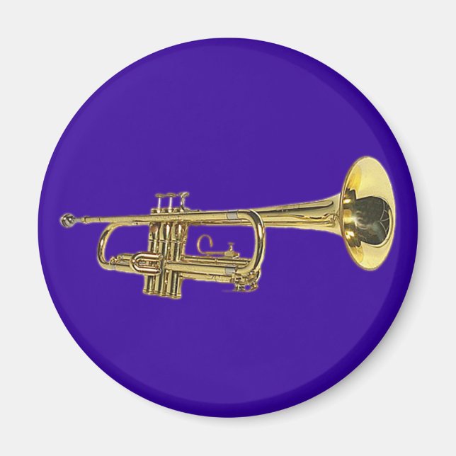 Trompete trumpet magnet (Vorne)