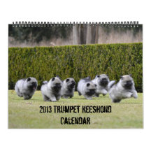 Trompetekeeshond-Kalender 2013 Ende Dezember