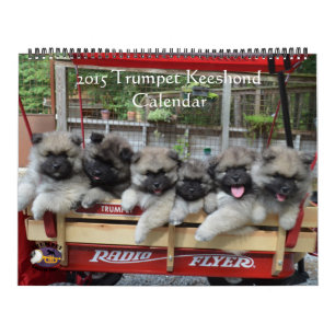 Trompetekeeshond-Kalender Kalender