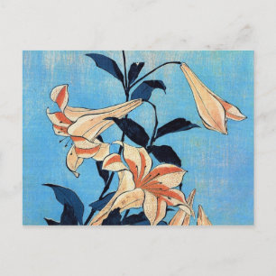 Trompeten-Lilien Postkarte