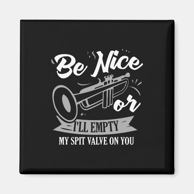 Trompeten - Rückschlagventil Magnet (Vorne)