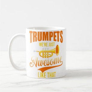 Trompeten Wir sind einfach großartige Musik-Rhythm Kaffeetasse
