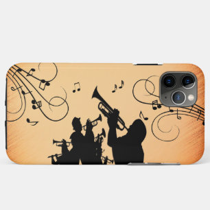 Trompetenbereich Jazz-Musik Orange Case-Mate iPhone Hülle
