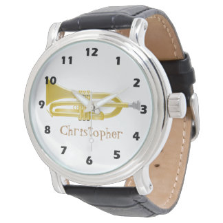 Trompetendesign Armbanduhr