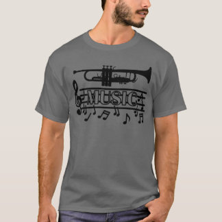 Trompetenmusik-Geschenk T-Shirt