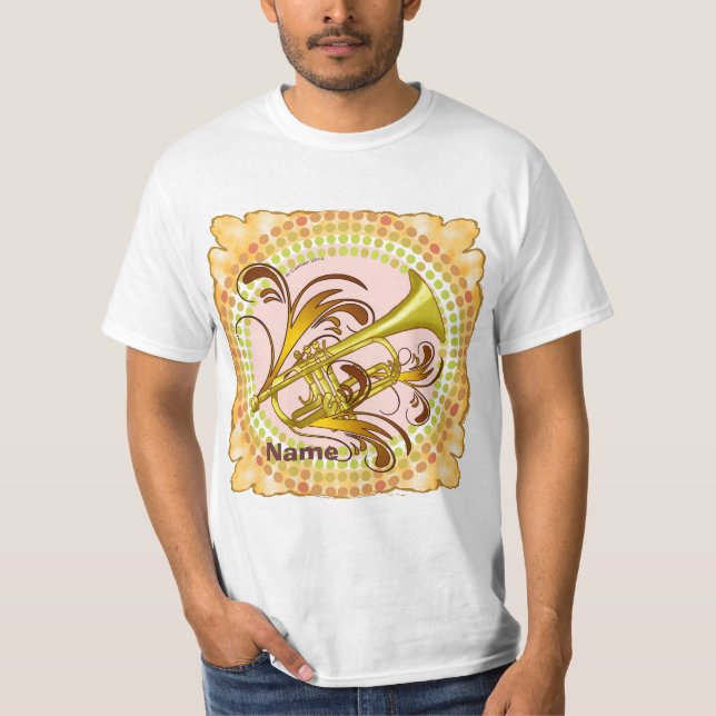 Trompetenrhythmus  T-Shirt (Vorderseite)