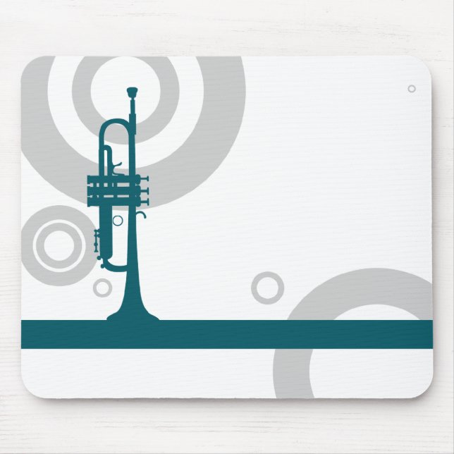 Trompetenringe Mousepad (Vorne)
