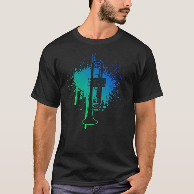 Trompeter Männer Trompeter Trompeterin T-Shirt (Vorderseite)