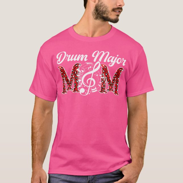 Trompeter-Mutter Leopard-Mutter einer Trompeter-Mu T-Shirt (Vorderseite)