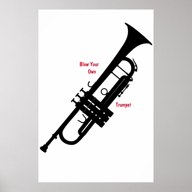 Trompeter Poster (Vorne)