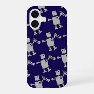 Trompeter-Roboter iPhone 16 Hülle
