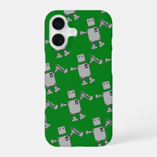 Trompeter-Roboter iPhone 16 Hülle