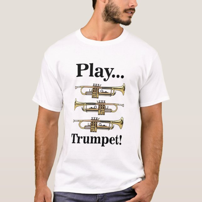 Trompeter  T-Shirt (Vorderseite)
