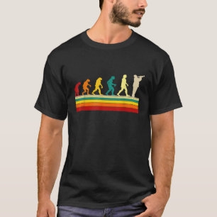 Trompeter Trompete Evolution Musik Lustig T-Shirt