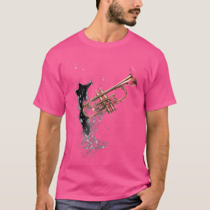 Trompeter Trompetenspieler Musiker Band Trompetens T-Shirt