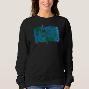 Trompeter Trumpet Brass Musikinstrument Männer Fra Sweatshirt