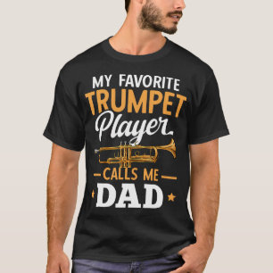 Trompeter Vater Trompeter Musikinstrument Tr T-Shirt