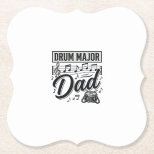 Trompeter-Vater Vintage-Musik-Shirt-Design_1 Untersetzer