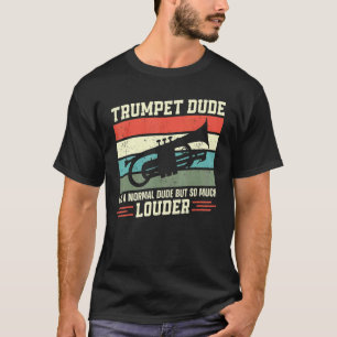 Trompeter Vintage Retro Trompeter Typ Wie Ein N T-Shirt
