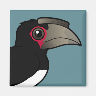 TrompeterHornbill Magnet