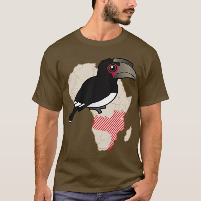 Trompeterhornbill-Strecke T-Shirt (Vorderseite)