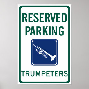Trompeters-Parken Poster