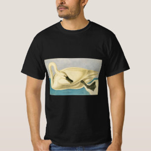 Trompeterschwan von John James Audubon, Vintage Vo T-Shirt