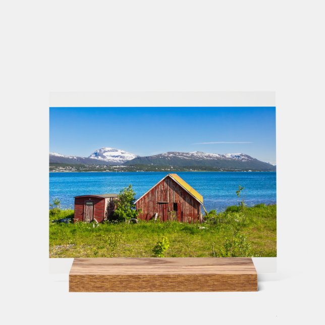 Tromsø Acrylschild (Vorderseite)