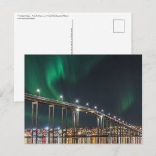 Tromso Bridge Postcard Postkarte
