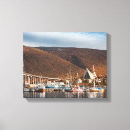 Tromso City Norwegen Leinwanddruck