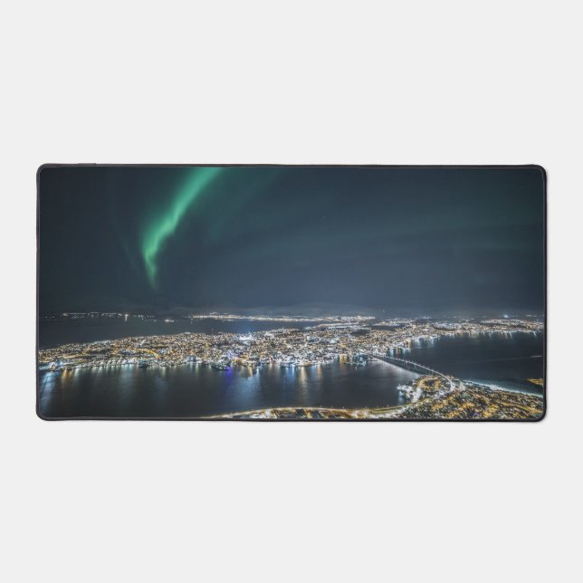 Tromso Northern Light Schreibtischunterlage (Vorderseite)