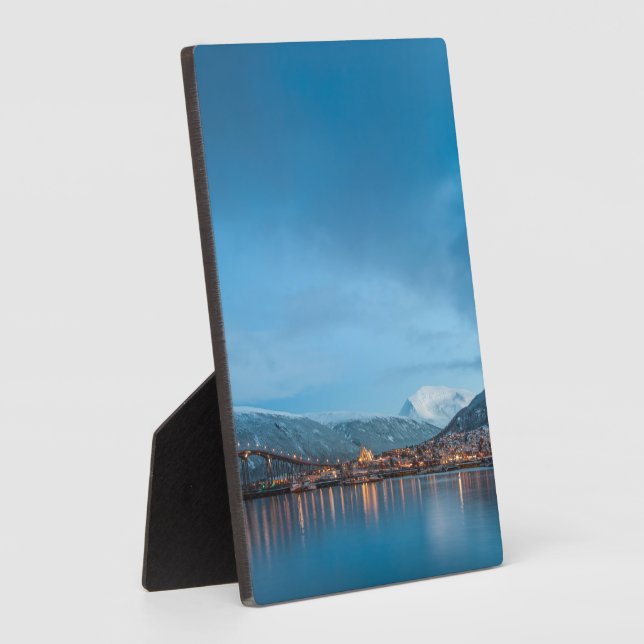 Tromso Norwegen Fotoplatte (Seite)