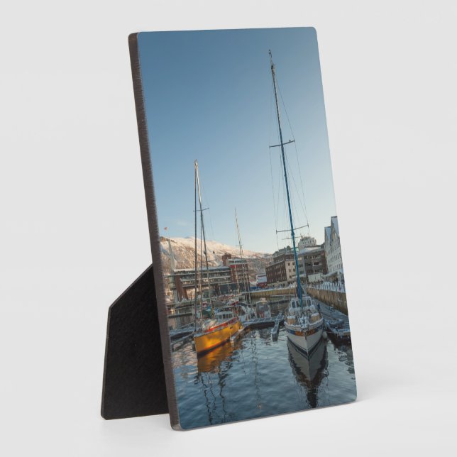 Tromso Norwegen Fotoplatte (Seite)
