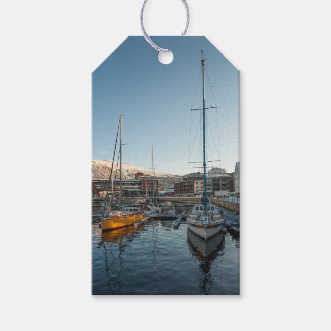Tromso Norwegen Geschenkanhänger (Vorderseite)